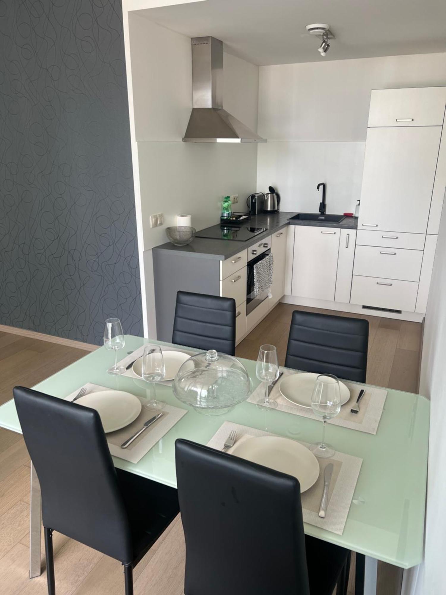 Skau Panorama Family & Business Apartment City View Free Parking Bratislava Dış mekan fotoğraf